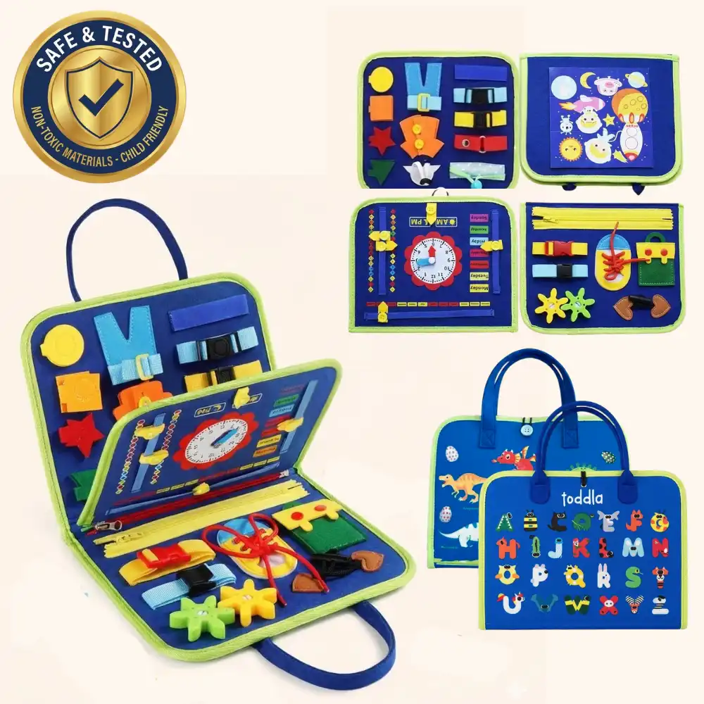Tumbbi™ Montessori Busy Board